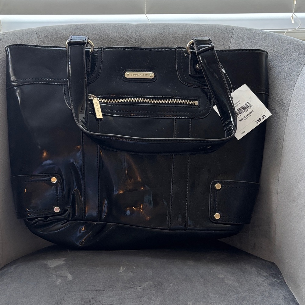 NWT Anne Klein Black Women's Tote Bag